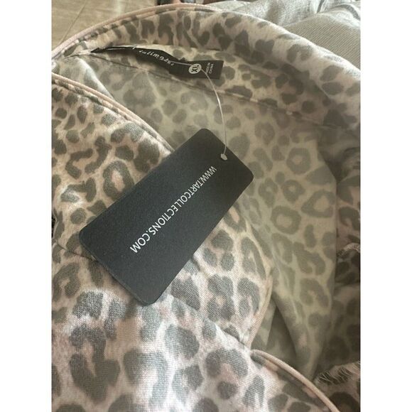 NWT Tart Collection XL Supersoft Animal Print PJ Top Sleepwear - Picture 7 of 7